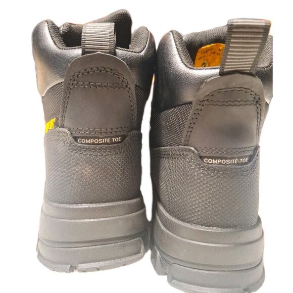 CAT Caterpillar Men Threshold Waterproof Work Boots Soft Toe Size 10